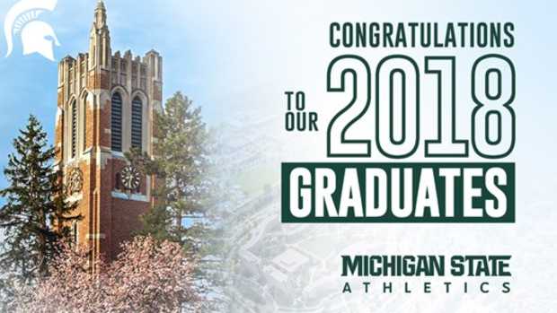 Forty Spartan Student-Athletes Set To Receive Degrees  (PHOTO:  MSU SID)